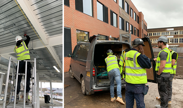 Our employees at work